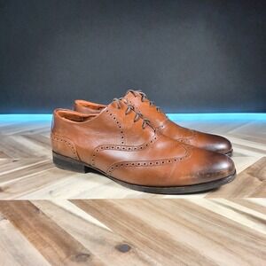 Wolf And Shepherd Senna Oxford Wingtip Brogue BROWN DRESS SHOES MENS 12.5 D